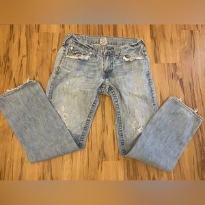 True Religion Men’s Distressed Jeans